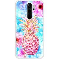 Redmi Bedrukt siliconen hoesje compatibel met Redmi Note 8 Pro Ananas