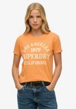 Superdry Surf Logo Slim Fit T-shirt Dames