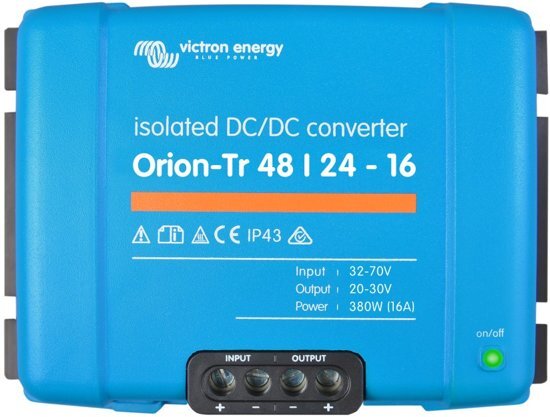 Victron Orion-Tr 48/24-16A 380W isolated