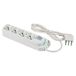 FANTON 47420: Stekkerdoos 4OMEGA, 4 dubbele stopcontacten/Schuko, 2P+T, 16A