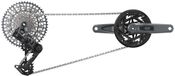 Sram Gx T-type Eagle E-mtb Brose Transmission Axs Groepset Zilver 160 mm 36t / 10-52t