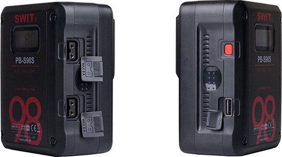 SWIT PB-S98S 98Wh Multi-Sockets Square Cine V-Mount Battery