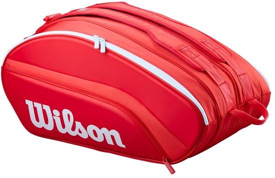 Wilson Super Tour Padel Racket Bag Red
