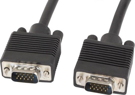 Lanberg VGA Cable - 5m - Black