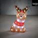 Luca Lighting Cerf - Acrylique - Blanc, Brun