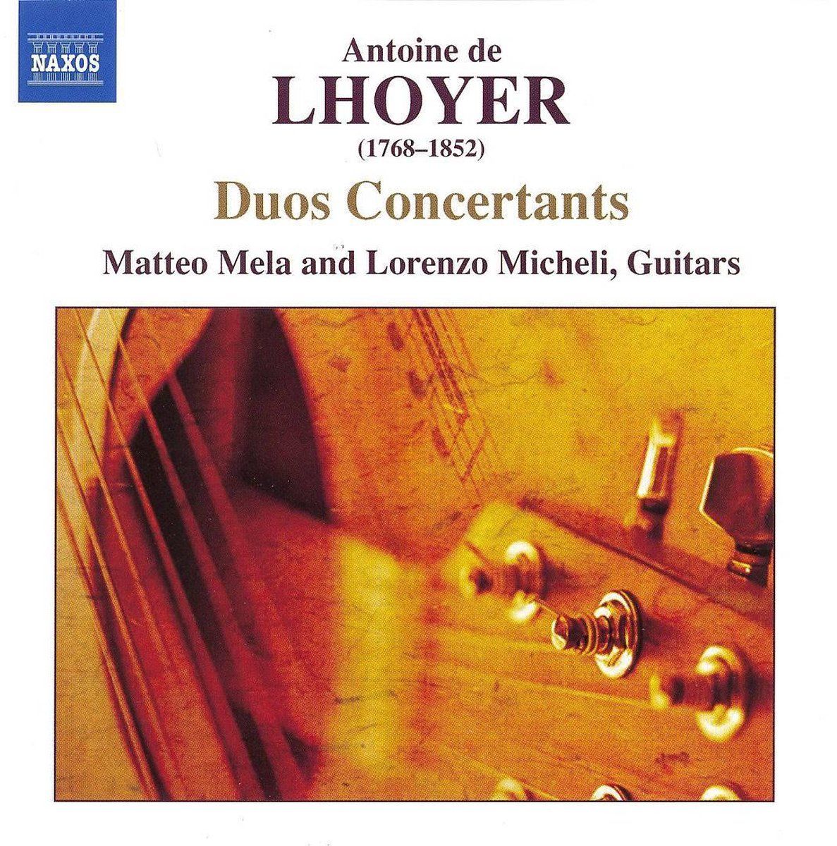 OUTHERE Lhoyer: 3 Duo Concertants