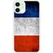 Apple iPhone 12 Drapeau france Verstevigd hoesje met sublimatie bedrukking