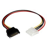 StarTech.com 30 cm SATA naar LP4 Voedingskabeladapter - Mannelijk naar Vrouwelijk