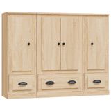 vidaXL Hoge Kast Sonoma Eikenhout 35.5 x 103.5 cm