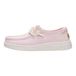 HEYDUDE Espadrilles Hibiscus sans lacets pour femmes, semelle intérieure en liège, décontracté, léger, idéal pour voyager