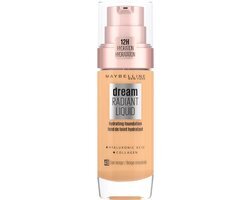 Maybelline Dream Radiant Liquid - 48 Sun Beige - Foundation Geschikt voor de Droge Huid met Hyaluronzuur - 30 ml