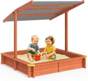 Spielwerk Zandbak - Hout Zonnedak UV 50+ Max - 140x140x120cm