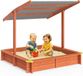 Spielwerk Zandbak - Hout Zonnedak UV 50+ Max - 140x140x120cm