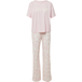 s.Oliver Pyjama rosa / wit