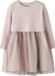 NAME IT NMFLOUISA LS DRESS Jurk Meisjes Maat 116 Biologisch Katoen Jersey Tule Lotus