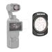 NEEWER Regenboogsterrenlensfilter, compatibel met DJI Osmo Pocket 4, 3 & Creator Combo, magnetisch, meerlaags gecoat HD glas, sterrenlichteffect, met schermbeschermer, FL-C36