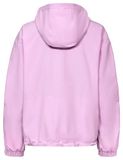VAUDE Mineo regenjas, hardshelljas, dames, raspberry, maat 46, waterdicht, winddicht, met capuchon, wijd, 50-100% gerecycled polyester