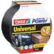 Tesa ducttape - 2x - Extra Power - zwart - 10 mtr x 5 cm
