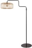 Steinhauer Zwarte vloerlamp Breeza-Beache 4159ZW