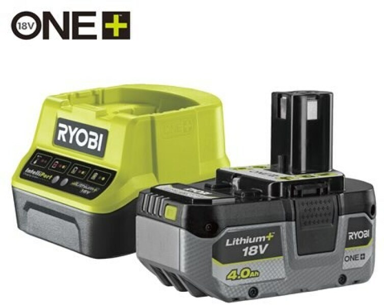 Ryobi Ryobi RC18120-140X ONE+ 18V 1x 4.0Ah Lithium+ Accu En Lader