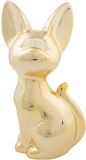 Merkloos / Sans marque B Living Bv Dieren spaarpot gouden Siamese kat/poes 21 cm