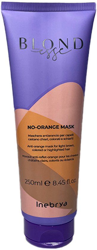 Inebrya Haarmasker BLONDesse Anti-sinaasappelbehandeling 250 ml