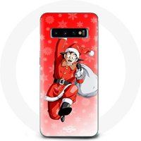 Maniacase Samsung Galaxy S10 Hoesje Anime Son Goku Dragon Ball Kerstdag 2023