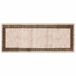 vidaXL - MARSA Runner Rug - Beige/Black - 100 x 250 cm