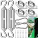 TsuperU Kit de fixation de auvent 40 pièces Acier inoxydable M6