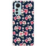 Xiaomi Mi 12 Lite Hibiscus Vintage Siliconen Hoesje