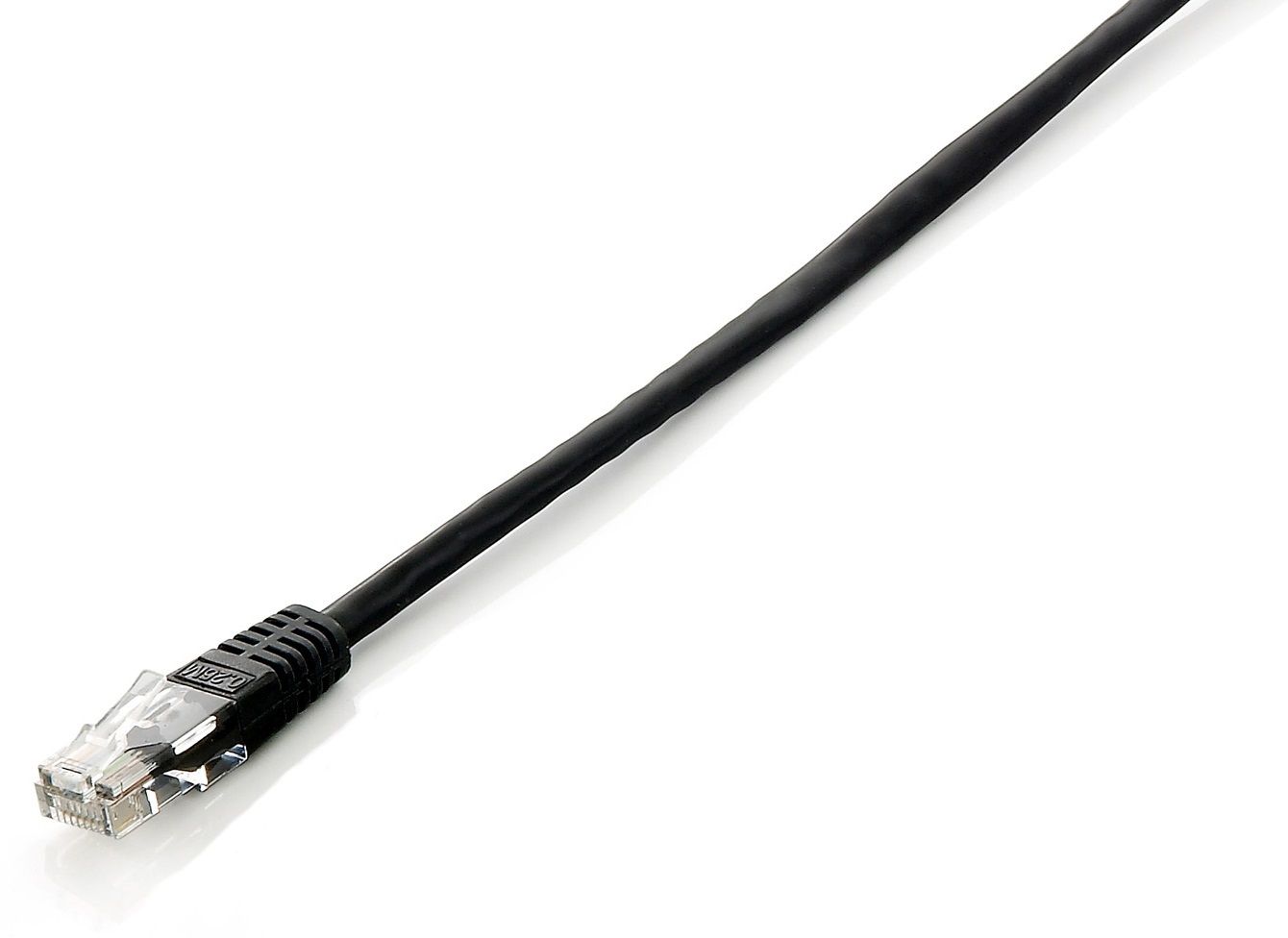 Equip Cat.6 U/UTP Patch Cable 0.5m Black
