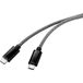 Renkforce RF-4598412 Câble USB USB 2.0 3 m USB C 0,48 Gbit/s 60 W Noir