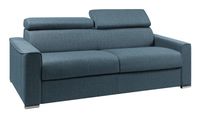 Vente-unique VIZIR Slaapbank 4 zitplaatsen Blauw