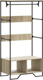 vidaXL Kledingkast 90x50x180 cm bewerkt hout sonoma eikenkleurig