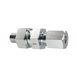 Riegler RSV1038SST terugslagklep G 3/8 a., snijringgewicht, buis-buiten-Ø 10, PN max. 400, verzinkt staal