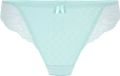 Hunkemöller Dames Lingerie String Sophie - Blauw - maat XS