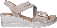 Rieker Sandalen Plat Sandalen Plat - Beige - Maat 37