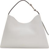FURLA Leren Schoudertas Nuvola Hobo Marshmallow Crème