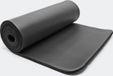 Wiltec Tapis de yoga noir 190x100x1,5 cm