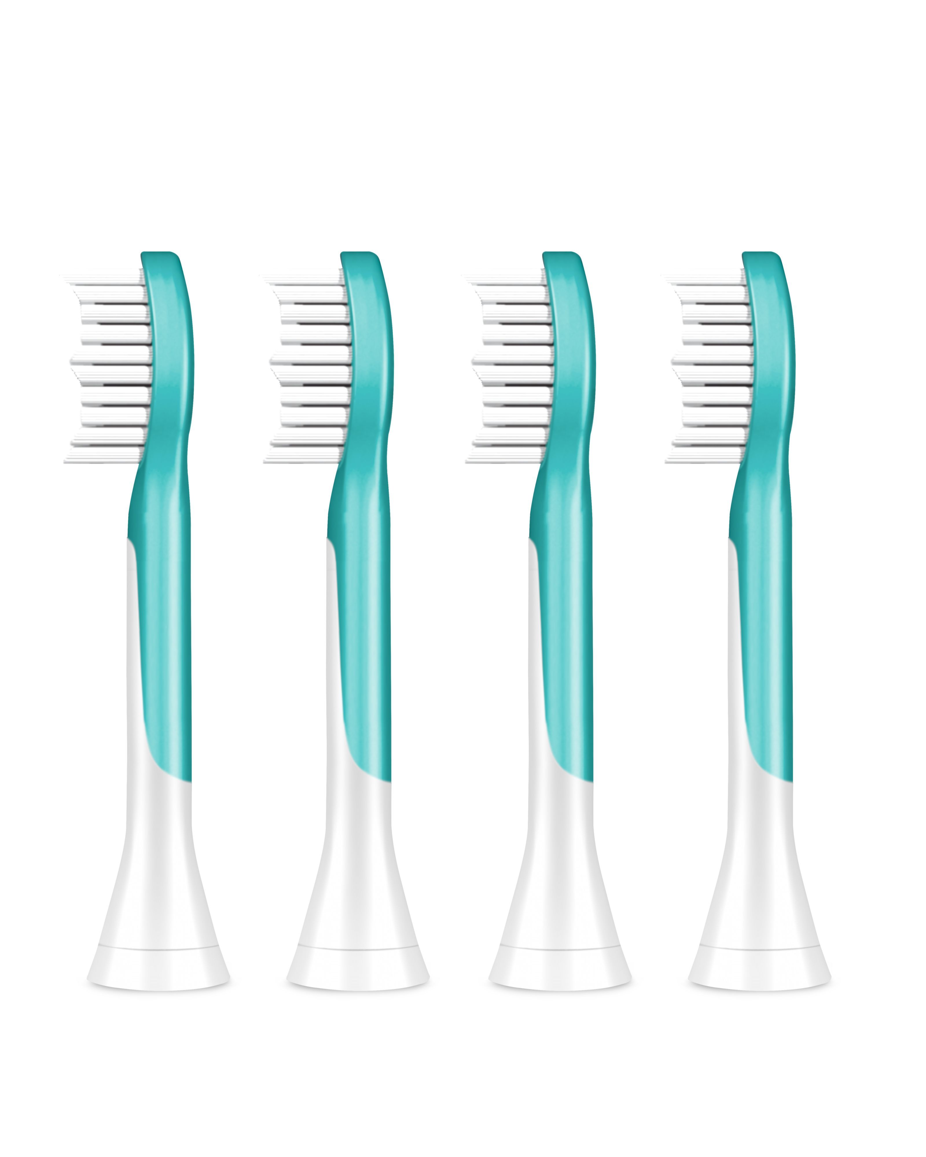 Philips Sonicare For Kids HX6044/33 - Opzetborstels - 4 stuks