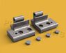 plastik-parts Braas Atelier Konsole Type BA AF, dakraam, raamconsole, reserveonderdelen, GRIJS