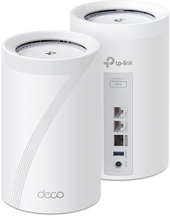 TP-Link Deco BE68 - Mesh Wifi - WiFi 7 - 14000 Mbps - 2-pack
