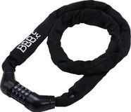 BBB Cycling CodeGuard Chain Cijferslot - Fietsslot met Duurzame Beschermhoes - Lengte: 180CM - Dikte: 5MM - Kettingslot voor Stadsfiets, RaceFiets & Mountainbike - BBL-105