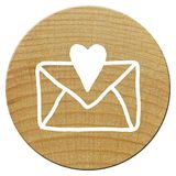 Woodies WM0407 Mini-stempel, hout, 1,5 x 1,5 x 3 cm