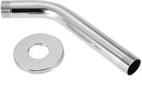 Merkloos Dailygoods Ronde Douchearm RVS Muurbevestiging