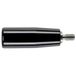 HALDER 24530.0040 cilindergrepen, zwart, d1 = 23 mm / d2 = M8 / staal