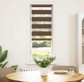 Maison Exclusive - Store double, brun, 50x100 cm