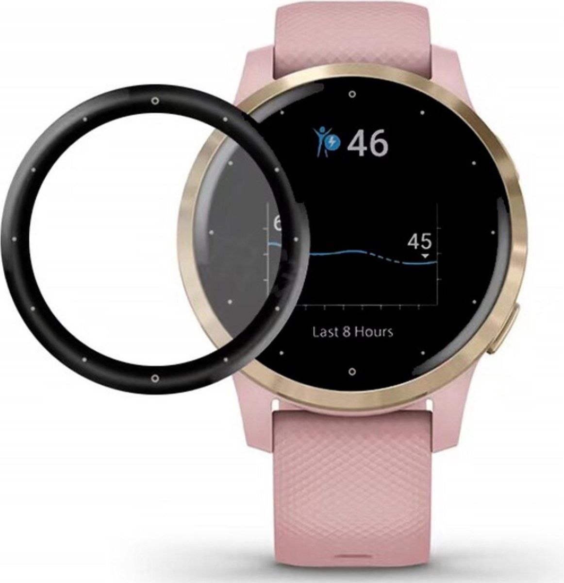 Strap-it Garmin Vivoactive 4s Screen Protector - 8720763425729