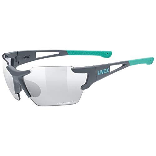 UVEX Sportstyle 803 Race Vario Glasses Small, grey matt mint/silver