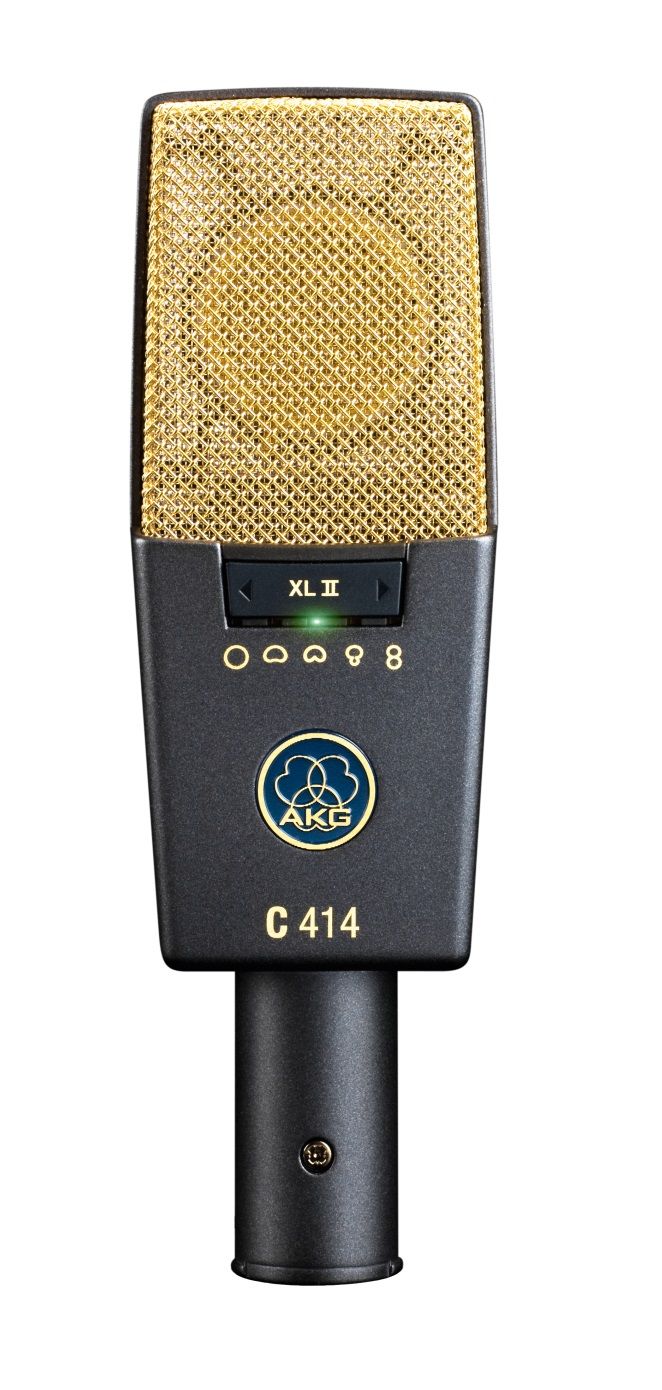 AKG C414 XLII - Condensator microfoon - Grijs/Goud